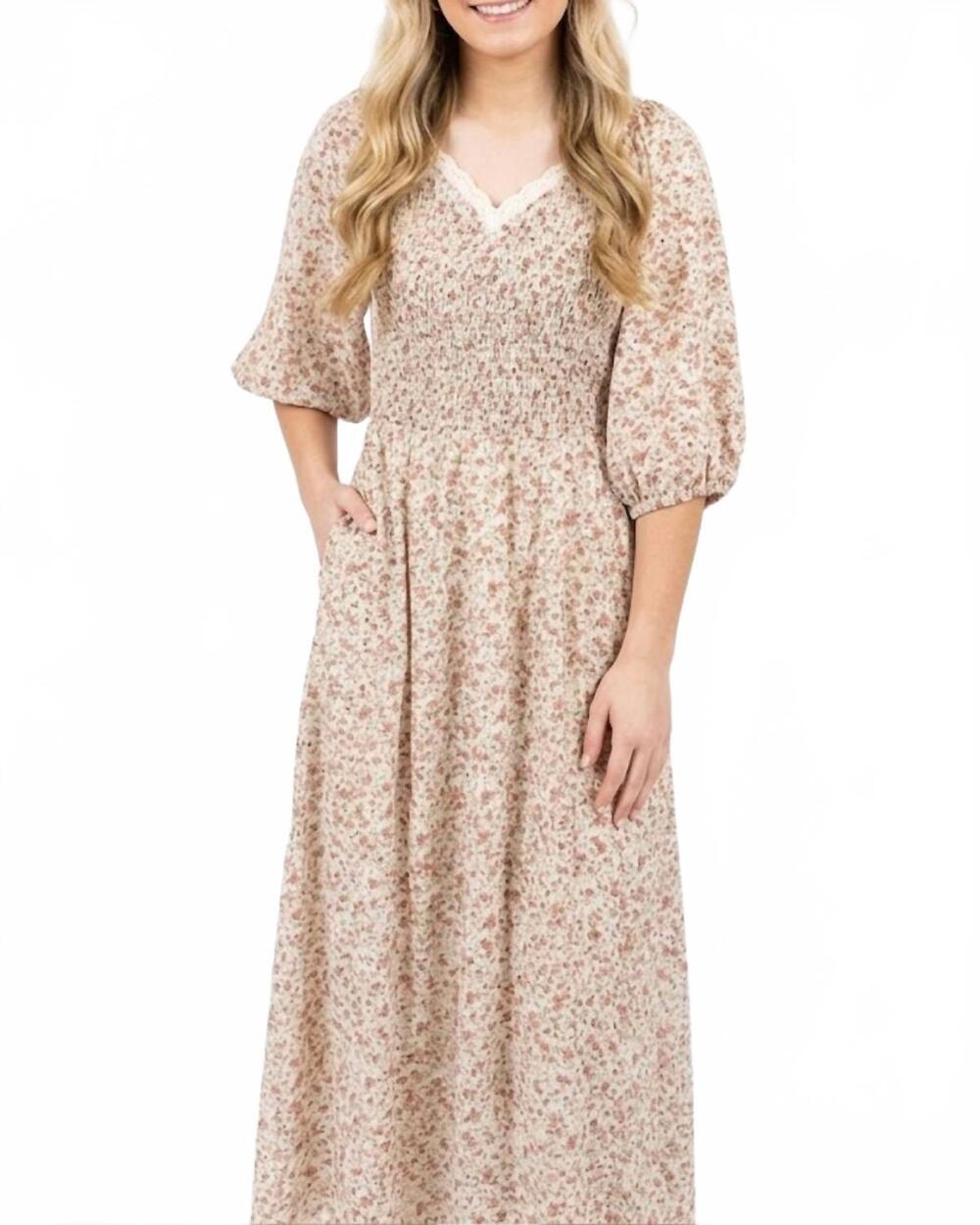 NEW POLAGRAM lovely days dress in pink